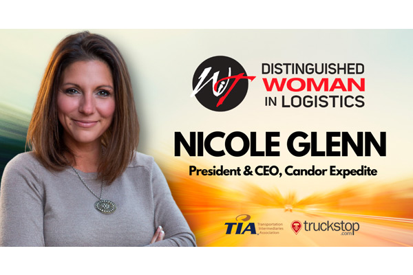 Women In Trucking Association Names Nicole Glenn as the 2022 Distinguished Woman in Logistics