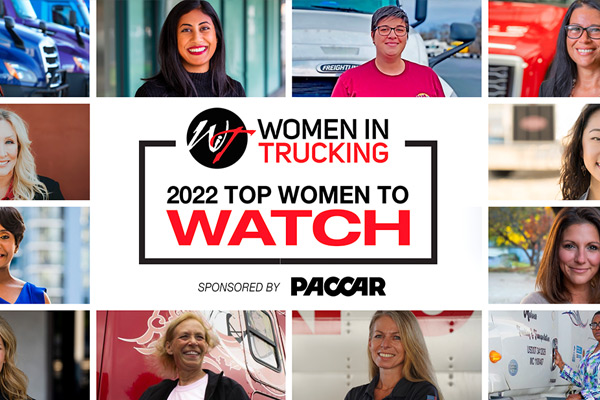 Women In Trucking Association Announces 2022 Top Women to Watch in Transportation