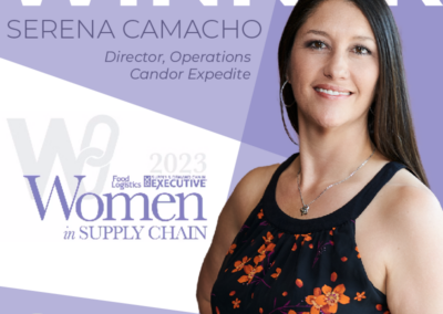 Candor Expedite’s Serena Camacho is Honored with 2023 Women in Supply Chain Award