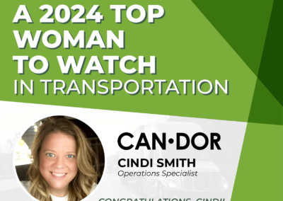 Women In Trucking Names Candor Expedite’s Cindi Smith a Top Woman to Watch in Transportation 